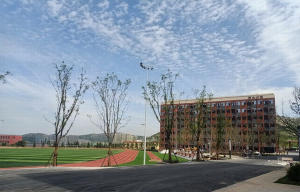 学校操场围墙彩绘