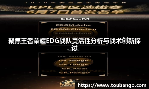 聚焦王者荣耀EDG战队灵活性分析与战术创新探讨