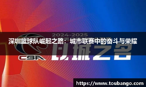 深圳篮球队崛起之路：城市联赛中的奋斗与荣耀
